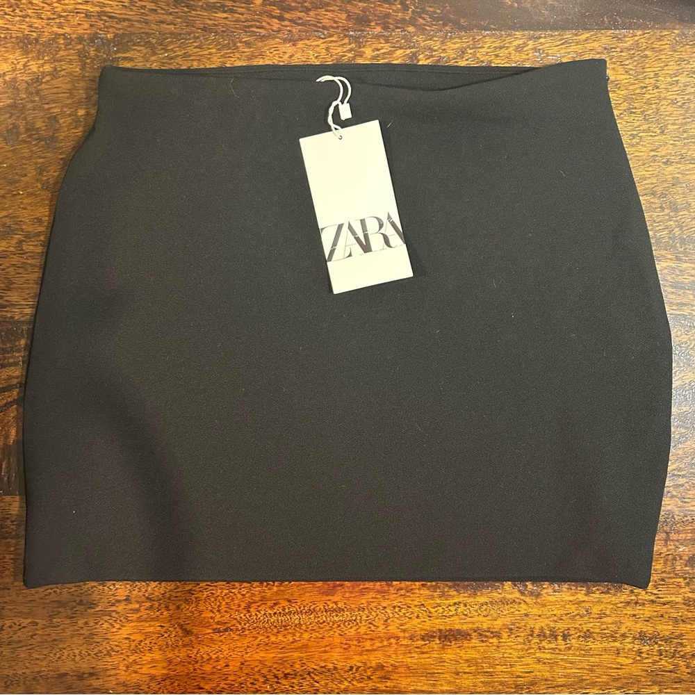 NWT ZARA Black Mini Skirt